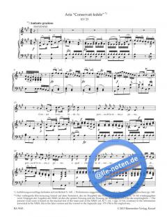 Konzertarien für tiefen Sopran und Alt von Wolfgang Amadeus Mozart 