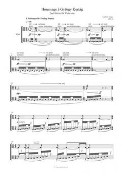 Hommage à György Kurtág von Gabriel Iranyi 