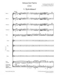 Missa Dei Patris C-Dur ZWV 19 (Jan Dismas Zelenka) 