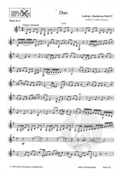 Duo Nr. 1 WoO 27 (Ludwig van Beethoven) 