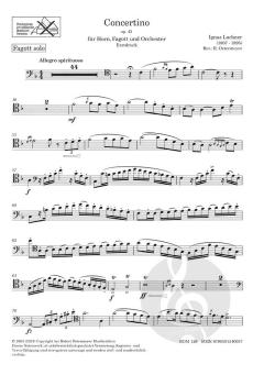 Concertino für Horn und Fagott op. 43 (Ignaz Lachner) 