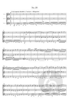 24 Trios für drei Hörner op. 82 von Anton Reicha für 3 Hörner