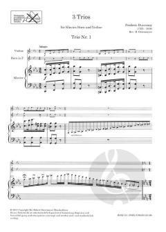 Trio Nr. 1 (Frédéric Nicolas Duvernoy) 