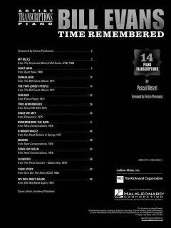 Time Remembered von Bill Evans 