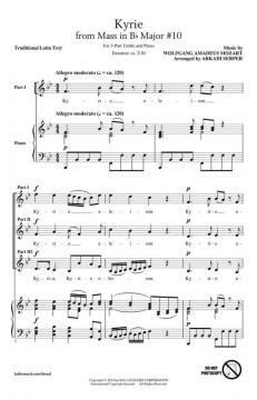 Kyrie von Wolfgang Amadeus Mozart 