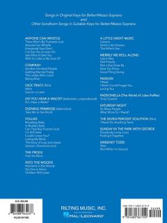 Sondheim For Singers von Stephen Sondheim 