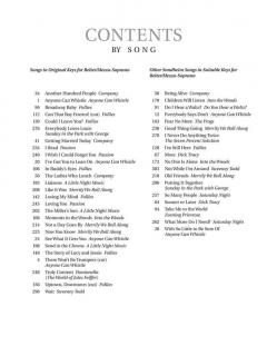 Sondheim For Singers von Stephen Sondheim 