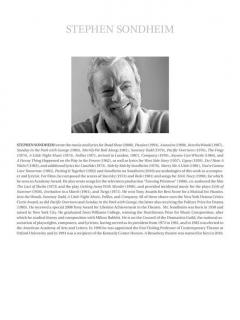 Sondheim For Singers von Stephen Sondheim 