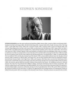 Sondheim For Singers von Stephen Sondheim 