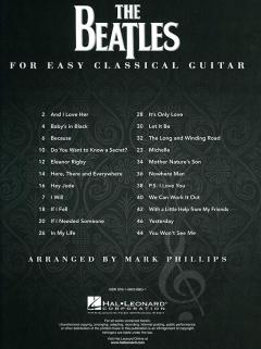 The Beatles For Easy Classical Guitar von The Beatles 