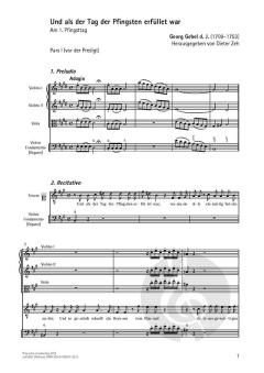 Und als der Tag der Pfingsten erfüllet war (Georg Gebel) 