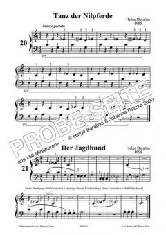 50 Miniaturen von Helge Barabas 