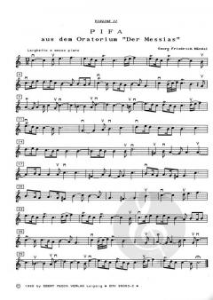Pifa aus dem Oratorium 'Der Messias' (Georg Friedrich Händel) 