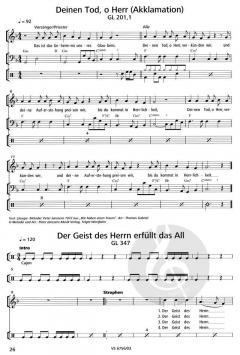 Band- und Chorbuch zum Gotteslob 