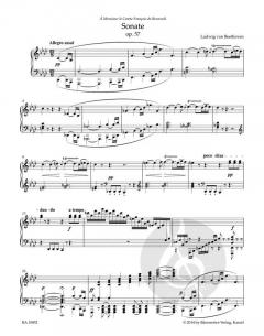 Sonate f-Moll op. 57 von Jonathan Del Mar 