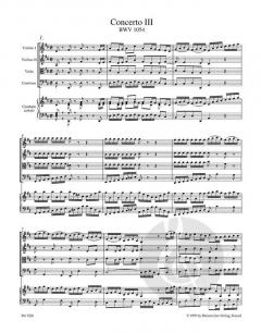 Concerto Nr. 3 D-Dur BWV 1054 (J.S. Bach) 