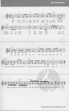 Das große Buch der Chor Warm-Ups (Jay Althouse) 