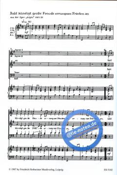 Ausgewählte Chöre aus Oratorien und Opern Band 2 (Georg Friedrich Händel) 