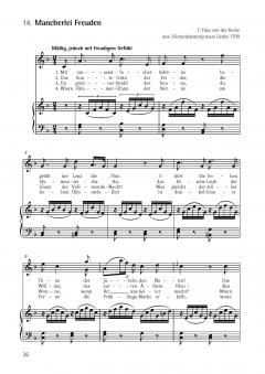 Ausgewählte Lieder von Johann Gottlieb Naumann 