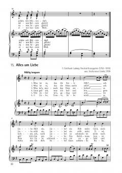 Ausgewählte Lieder von Johann Gottlieb Naumann 