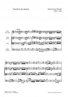 Concerto da camera B-Dur (Johann Georg Pisendel) 