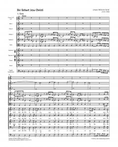 Die Geburt Jesu Christi von Johann Wilhelm Hertel 