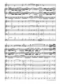 Missa d-Moll (1760) für Soli, Chor und Orchester von Johann Georg Schürer im Alle Noten Shop kaufen (Partitur)