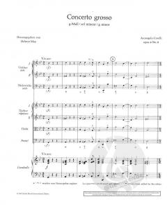 Concerto grosso g-Moll op. 6/8 von Arcangelo Corelli 