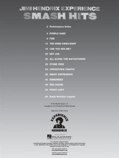 Smash Hits For 5-String Banjo von Jimi Hendrix im Alle Noten Shop kaufen