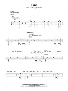 Smash Hits For 5-String Banjo von Jimi Hendrix im Alle Noten Shop kaufen