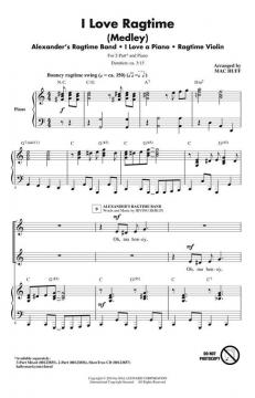 I Love Ragtime (Irving Berlin) 