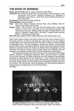 Broadway Musicals Show By Show (Stanley Green) 