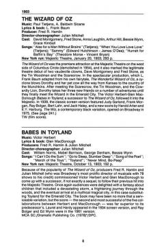 Broadway Musicals Show By Show (Stanley Green) 