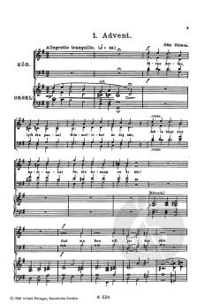 Advents och Julsanger op.33 (Otto Olsson) 