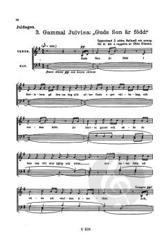 Advents och Julsanger op.33 (Otto Olsson) 