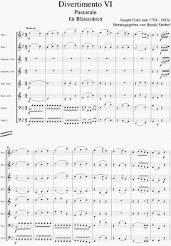 Divertimento VI 'Pastorale' in B-Dur (Joseph Fiala) 
