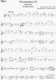 Divertimento VI 'Pastorale' in B-Dur (Joseph Fiala) 