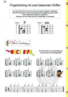 Gitarre lernen mit Fellino Band 2 von Andreas Fellner 