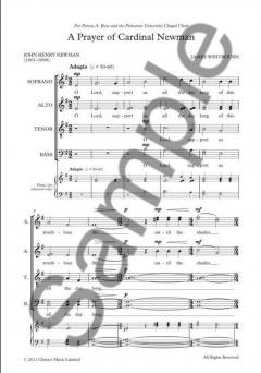 The Prayer Of Cardinal Newman (James Whitbourn) 