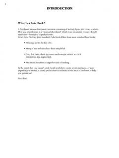 The Easy Jazz Standards Fake Book 