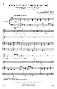 Keep The Home Fires Burning (Samuel A. Ward) 