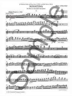 Sonatina von Peter Dickinson 