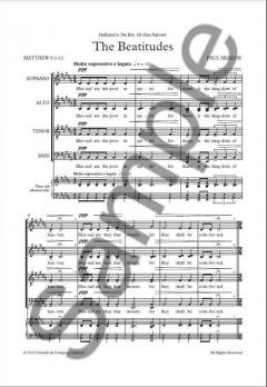 The Beatitudes von Paul Mealor 