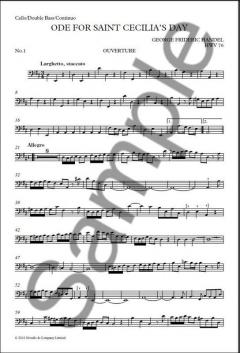 Ode for Saint Cecilia's Day von Georg Friedrich Händel 