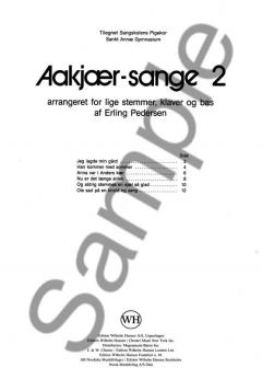 Aakjaer-Sange 2 (Erling Pedersen) 
