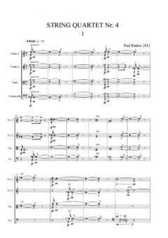 String Quartet No. 4 von Poul Ruders 