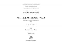 As The Last Blow Falls von Henrik Hellstenius 