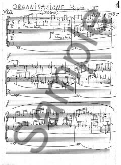 Organisazione Populare Nr. 3 Op. 351 von Niels Viggo Bentzon 