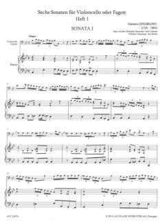 Sechs Sonaten Band 1 (Gaetano Chiabrano) 