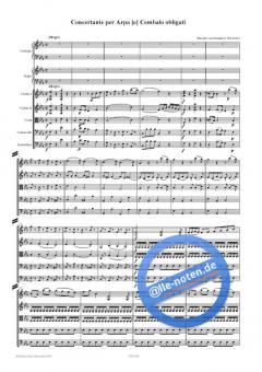 Concertante von Theodor Schacht für Cembalo, Harfe und Streichorchester im Alle Noten Shop kaufen